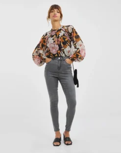 Joanna Hope Deep Cuff Printed Blouse 7 Joanna Hope Deep Cuff Printed Blouse -Cheap Vextalia Store x01ii181733w