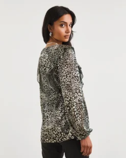 Joanna Hope Plisse Peplum Blouse -Cheap Vextalia Store x01ii260732w