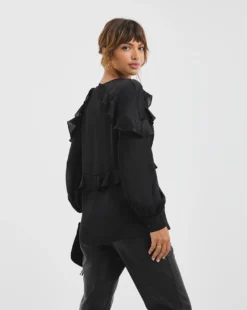 Joanna Hope Frill Tie Neck Blouse -Cheap Vextalia Store x01ii268732w