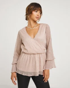 Joanna Hope Plisse Top -Cheap Vextalia Store x01ii545707w