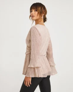 Joanna Hope Plisse Top -Cheap Vextalia Store x01ii545708w