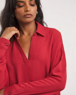 Pullover Oversized Shirt -Cheap Vextalia Store x01tu161732w