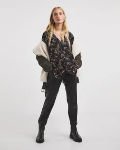 Shirred Shoulder Top -Cheap Vextalia Store x01tu218730w