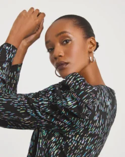 Ruched Sleeve Top -Cheap Vextalia Store x01tu266762w