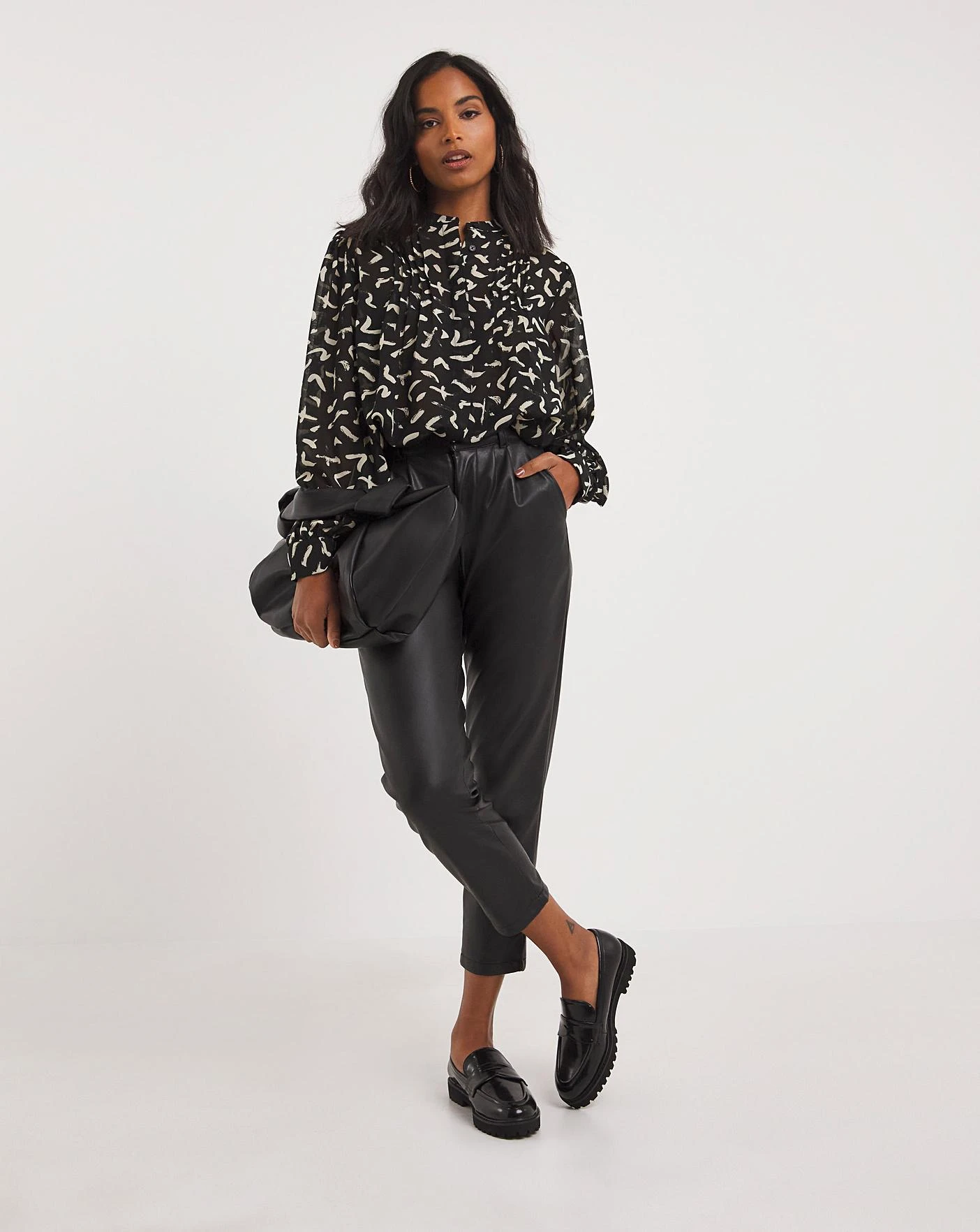 Pintuck Detail Blouse 2 Pintuck Detail Blouse - Image 2