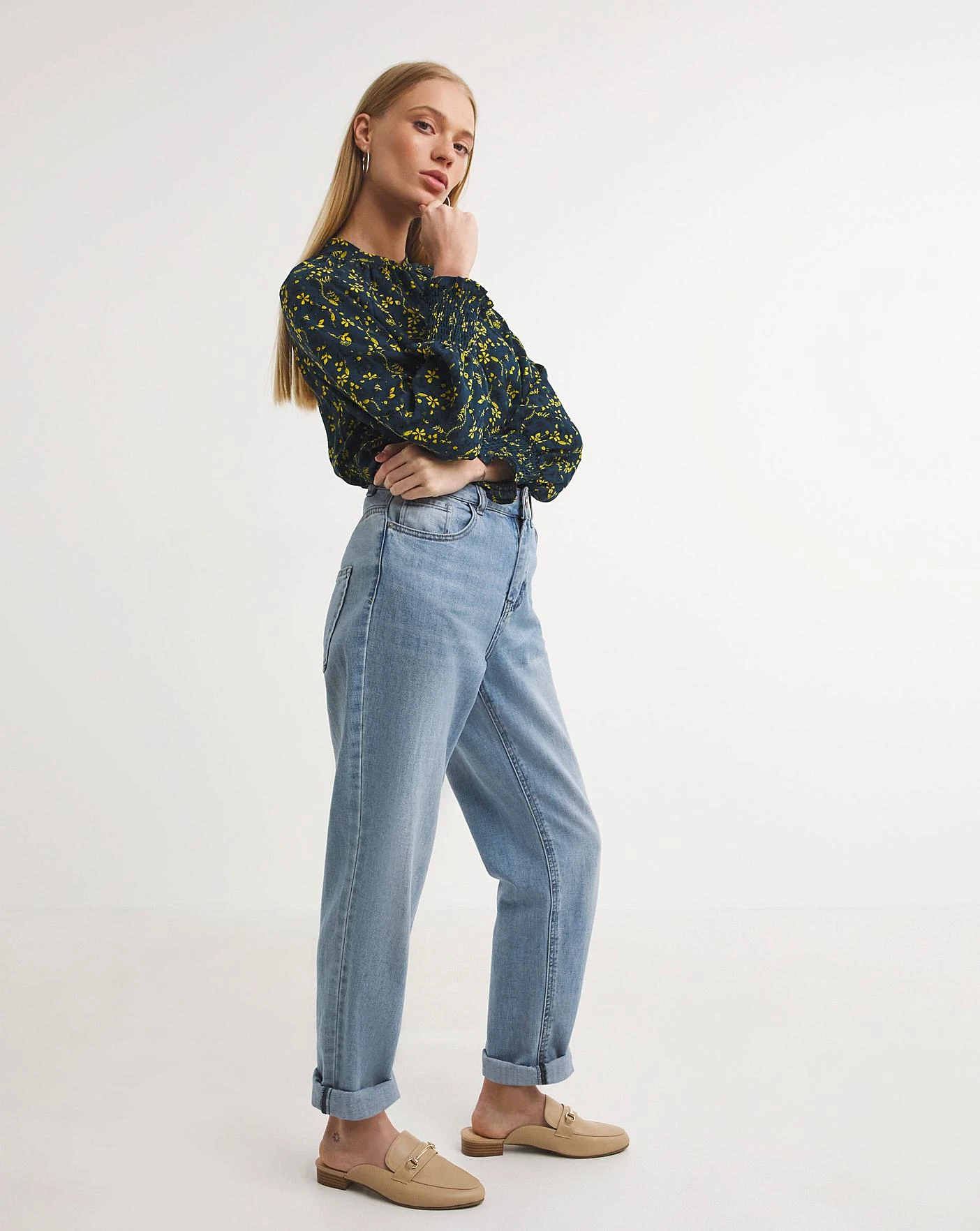 High Twist Neck Long Sleeve Top 2 High Twist Neck Long Sleeve Top - Image 2