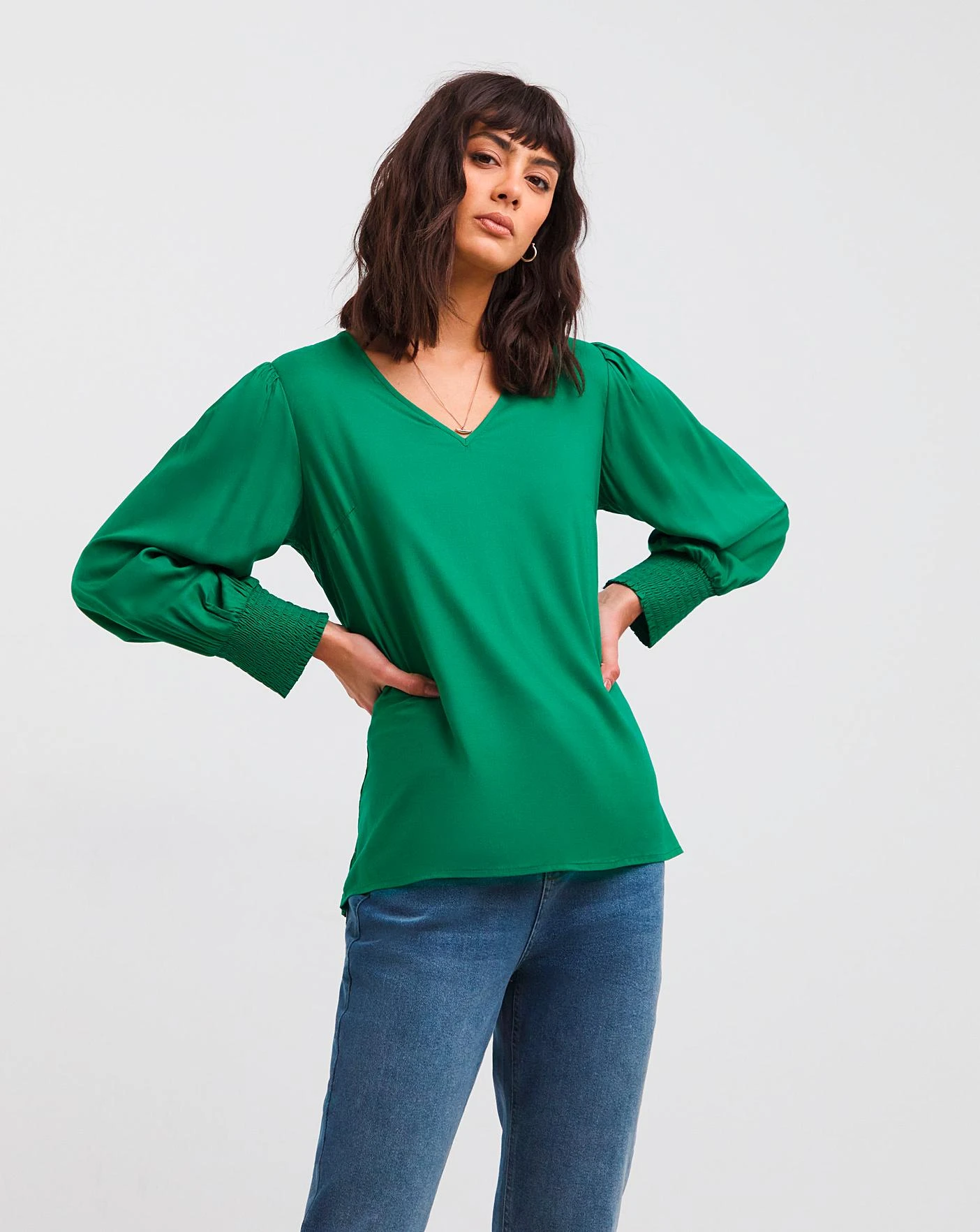 Shirred Back Top 2 Shirred Back Top - Image 2