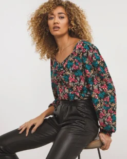 Sweetheart Neckline Top -Cheap Vextalia Store x01tu338722w