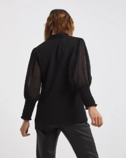 Shirt With Extreme Shirred Cuff -Cheap Vextalia Store x01tu407737w