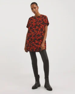 Longline Boxy Top -Cheap Vextalia Store x01tu421720w