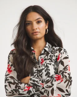 Sheer Shirred Detail Shirt With Cami -Cheap Vextalia Store x01tu429707w