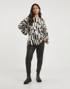 Balloon Sleeve Tea Blouse 7 Balloon Sleeve Tea Blouse -Cheap Vextalia Store x01tu530708w