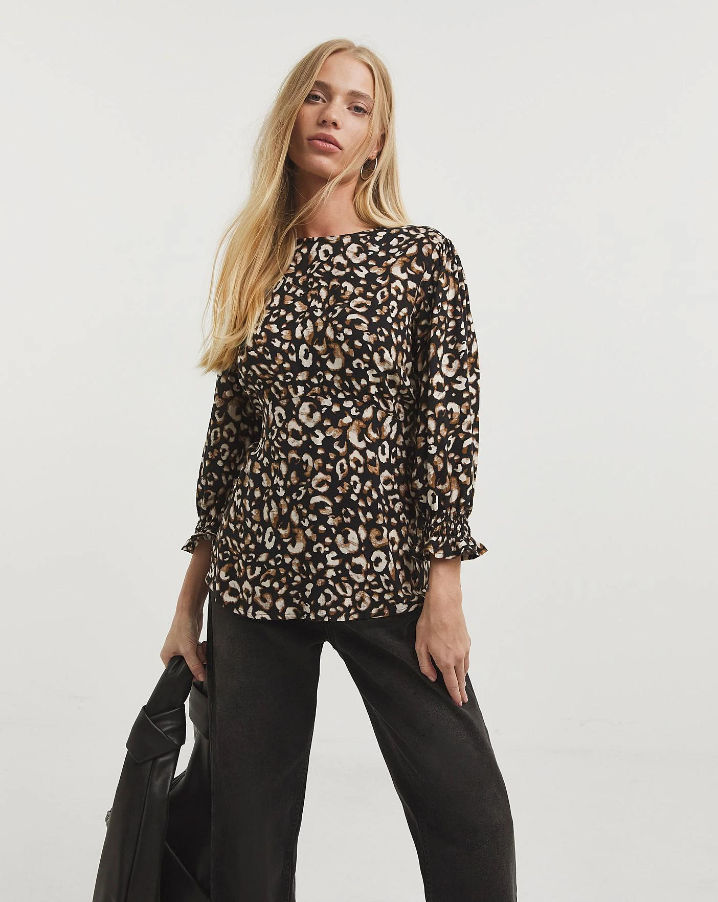 Animal Print Tea Top 1 Animal Print Tea Top