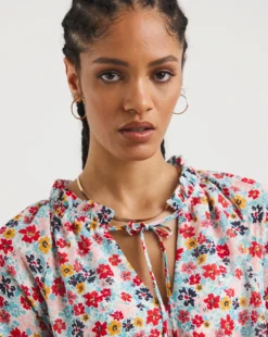 Short Sleeve Top With Keyhole -Cheap Vextalia Store x01tu809731w