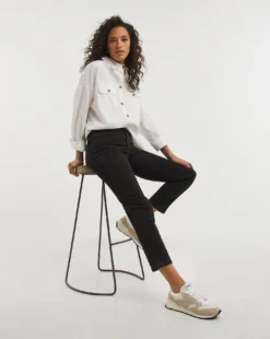 Washed Black Cosy Slim Jeans