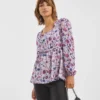 Jo Ruffle Hem Blouse