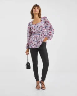 Jo Ruffle Hem Blouse -Cheap Vextalia Store x01wi460731w