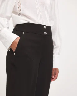 Straight Leg Twill Crepe Trouser -Cheap Vextalia Store x01zb878725w