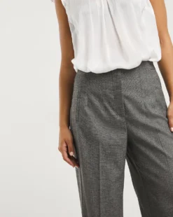 Charcoal Marl Grown On Waist Trouser -Cheap Vextalia Store x01zv833723w