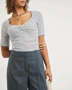 Grown On Waist Wide Leg Trouser -Cheap Vextalia Store x01zv839719w