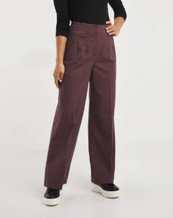 Plum Marl Grown On Waist Trouser 9 Plum Marl Grown On Waist Trouser -Cheap Vextalia Store x01zv869722w