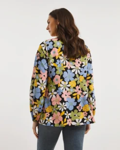 Julipa Shirred Shoulder Blouse -Cheap Vextalia Store x07eg324742w