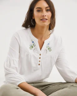 Julipa Jersey Embroidered Top -Cheap Vextalia Store x07eg333742w