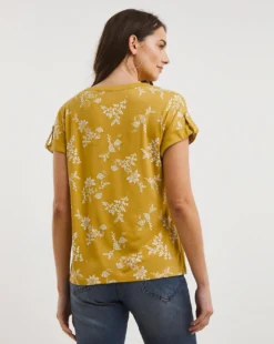 Julipa Lace Notch Neck Top -Cheap Vextalia Store x07eg360722w