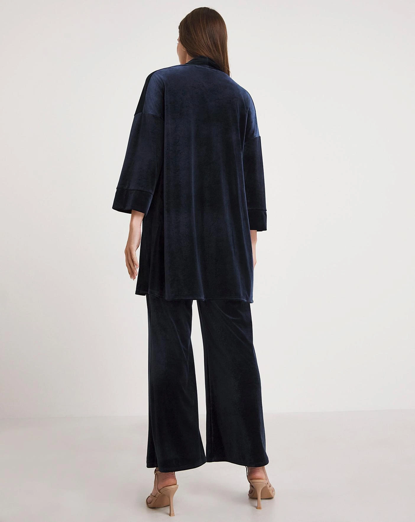 Joanna Hope Velour 3-Piece Trouser Set 3 Joanna Hope Velour 3-Piece Trouser Set - Image 3