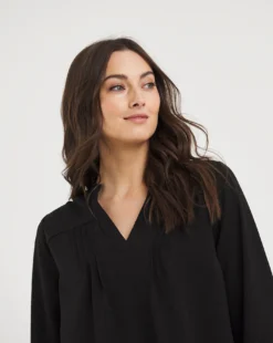 Julipa Pintuck Notch Neck Tunic -Cheap Vextalia Store x07vh273737w