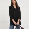 Julipa Pintuck Notch Neck Tunic