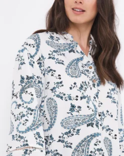 Julipa Notch Neck Blouse -Cheap Vextalia Store x07zq493727w