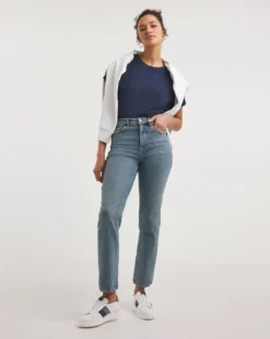 Navy Cotton Slub Short Sleeve Tunic 6 Navy Cotton Slub Short Sleeve Tunic -Cheap Vextalia Store y01ab971726w