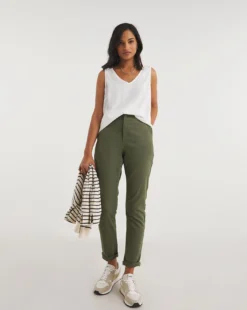 V Neck Woven Vest -Cheap Vextalia Store y01bm925755w