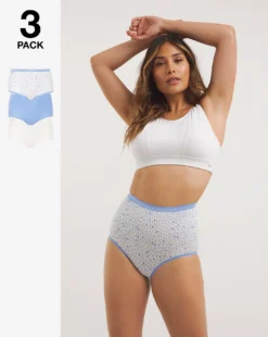 Sloggi 3 Pack Cotton Basic Maxi Briefs