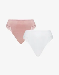 2 Pack Phoebe Everyday Stripe Full Brief -Cheap Vextalia Store y01cm476953s