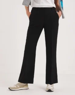 Black Tailored Bootcut Trousers -Cheap Vextalia Store y01dt942716w
