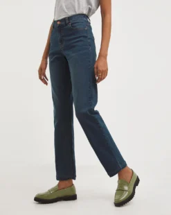 24/7 Vintage Wash Straight Leg Jeans -Cheap Vextalia Store y01fc031707w