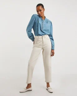 Embroidered Western Shirt -Cheap Vextalia Store y01fc151708w