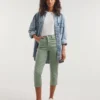 Khaki 24/7 Crop Jeans