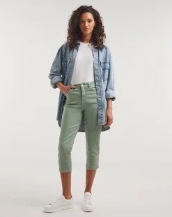 Khaki 24/7 Crop Jeans