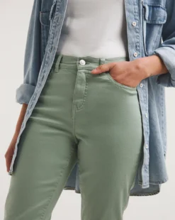 Khaki 24/7 Crop Jeans -Cheap Vextalia Store y01fc607721w