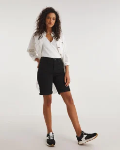 Black 24/7 Knee Shorts