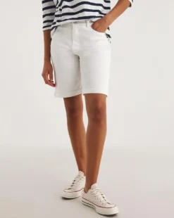 White 24/7 Knee Shorts -Cheap Vextalia Store y01fc761741w