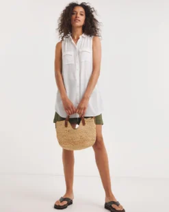 Crinkle Dipped Back Blouse -Cheap Vextalia Store y01fv472739w