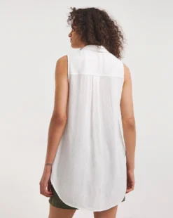 Crinkle Dipped Back Blouse -Cheap Vextalia Store y01fv472741w