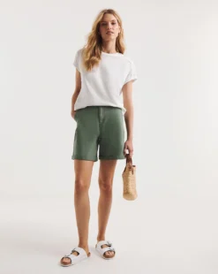 Broderie Insert Short Sleeve Top -Cheap Vextalia Store y01fz980735w