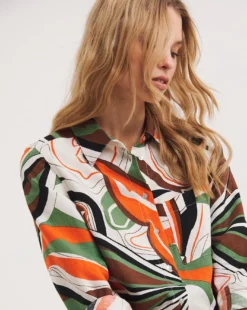 Long Sleeved Linen Shirt -Cheap Vextalia Store y01gp232730w