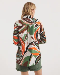 Long Sleeved Linen Shirt -Cheap Vextalia Store y01gp232731w