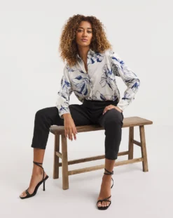 Oversized Satin Shirt